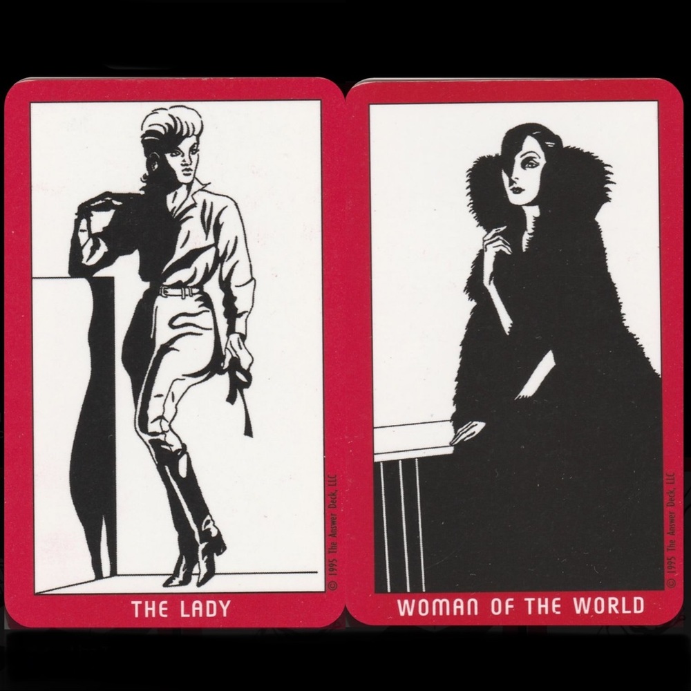 Theanswerfortune Tellingvintage Deck - image 8